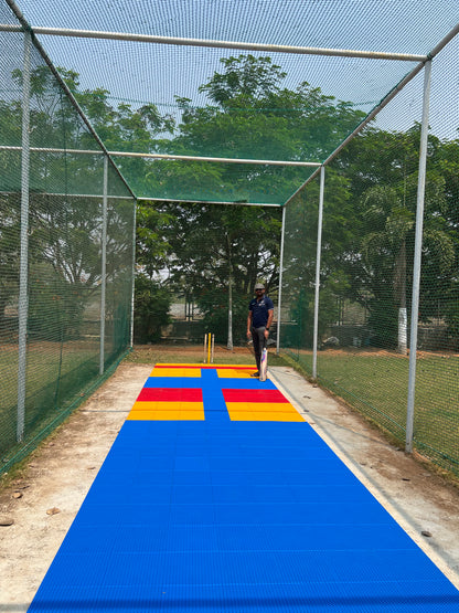 HiPer Cricket Pitch in the nets